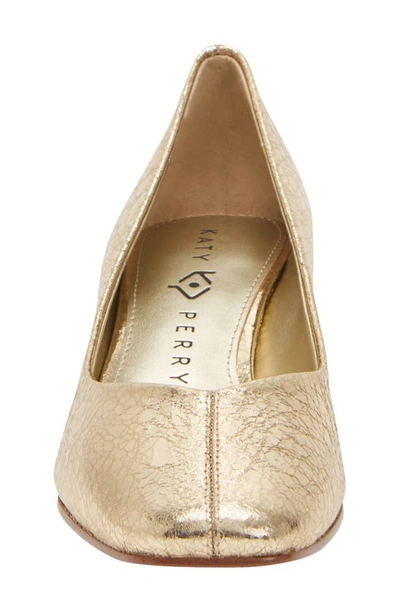Shop Katy Perry The Laterr Pump In Gold