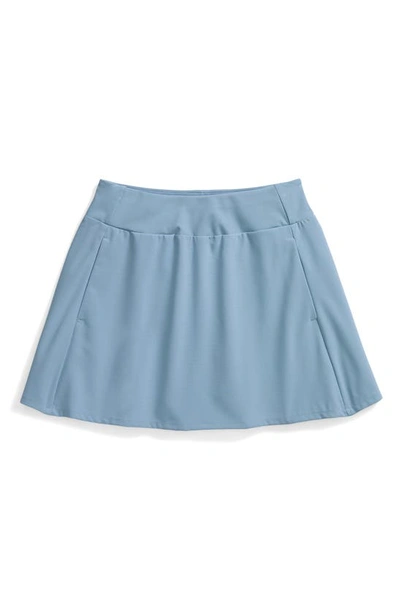 Shop The North Face Kids' On The Trail Water Repellent Skirt In Steel Blue
