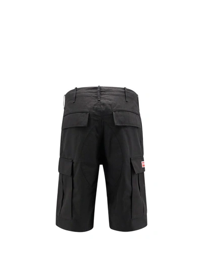Shop Kenzo Bermuda Shorts In Black