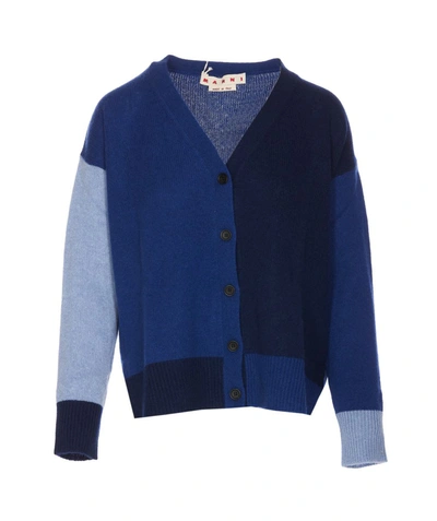 Shop Marni Sweaters In Blue