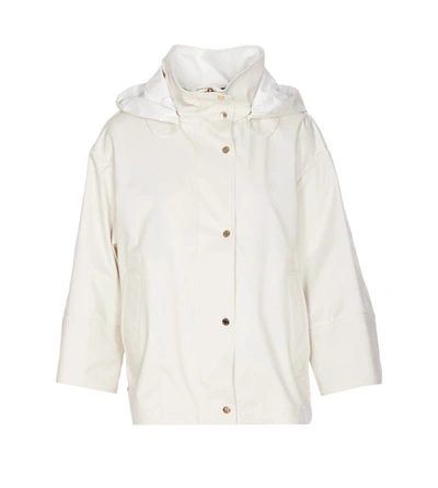 Shop Moorer Jackets In Bianco