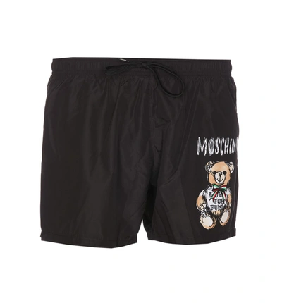 Shop Moschino Sea Clothing In Black
