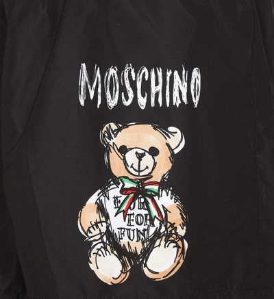 Shop Moschino Sea Clothing In Black