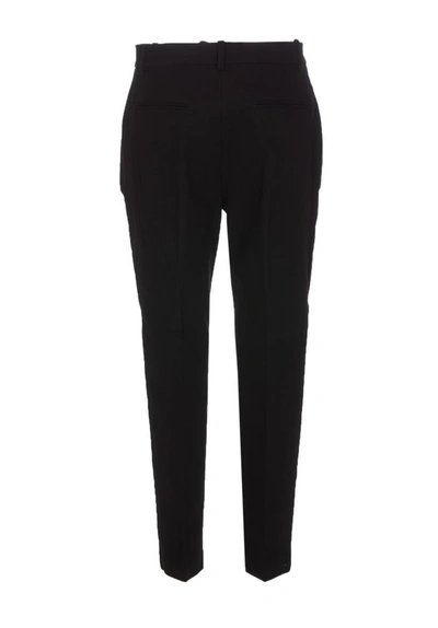 Shop Pinko Trousers In Black