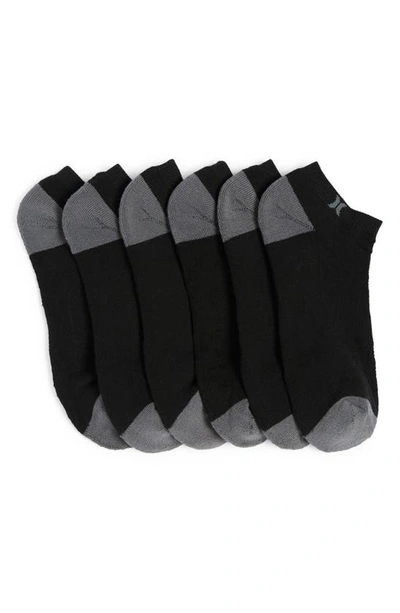 Shop Hurley Pack Of 6 Terry Ankle Socks In Black