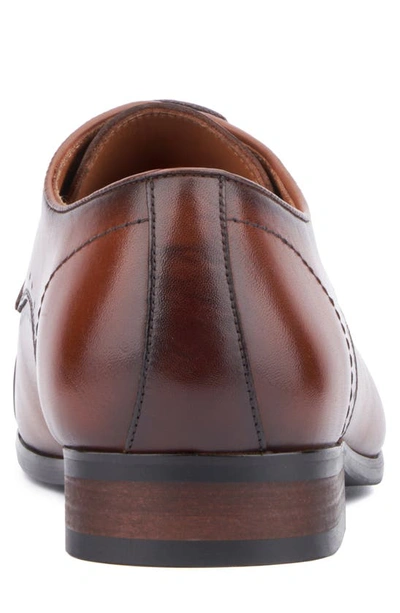 Shop Vintage Foundry Ferdinand Cap Toe Derby In Cognac