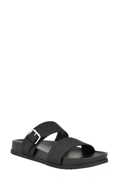 Calvin Klein Landesa Slide Sandal In Black