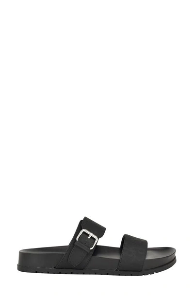 Calvin Klein Landesa Slide Sandal In Black