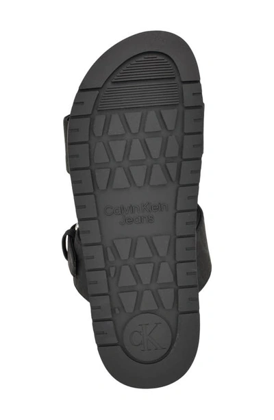 Calvin Klein Landesa Slide Sandal In Black