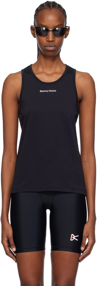 Shop District Vision Black Deva Tank Top