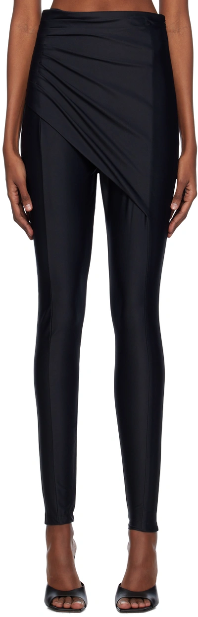 Shop Gauge81 Black Zoe Leggings