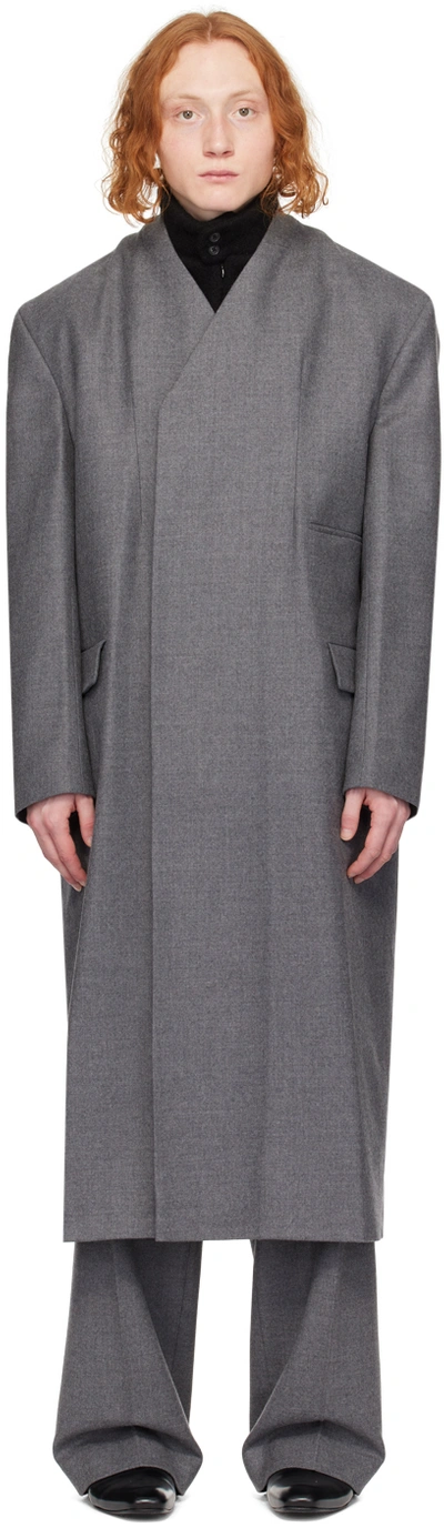 Shop 16arlington Ssense Exclusive Gray Talone Coat In Grey