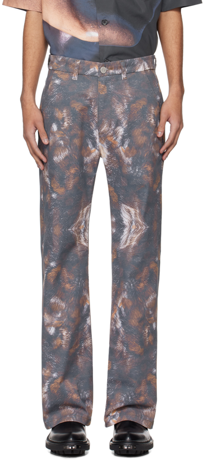 Shop Maisie Wilen Brown Nebula Trousers In Coyote