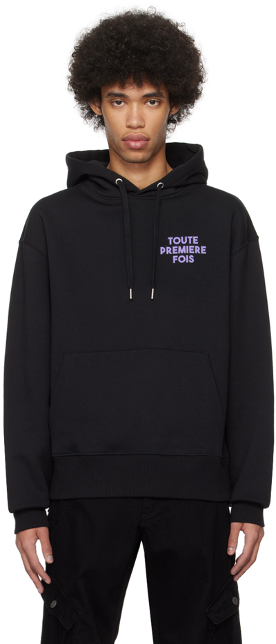 Egonlab Black Teddies Hoodie In Black