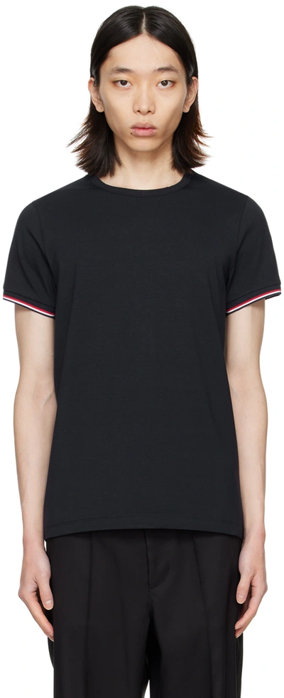 Moncler T-shirt In Navy 778