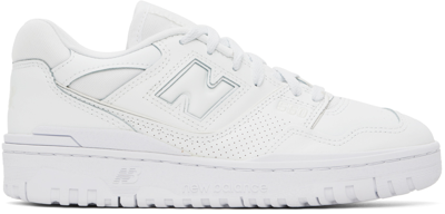 Shop New Balance White 550 Sneakers In White\white