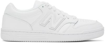 Shop New Balance White 480 Sneakers