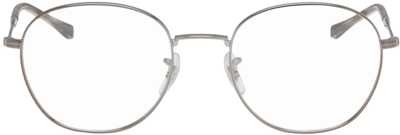 Shop Ray Ban Gunmetal Rx6509 Glasses In 2502 Gunmetal