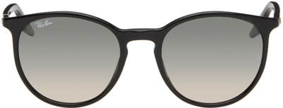 Shop Ray Ban Black Rb2204 Sunglasses In 901/32 Black