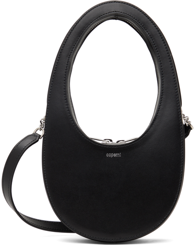 Shop Coperni Black Mini Cross Body Swipe Bag