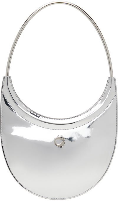 Shop Coperni Silver Ring Swipe Bag