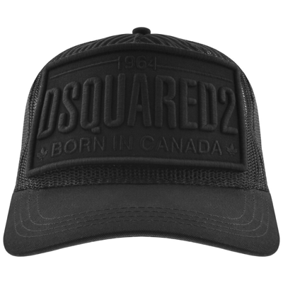 Shop Dsquared2 Logo Baseball Cap Black