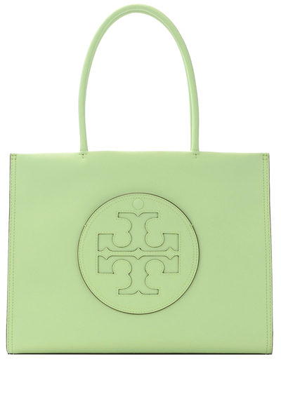 Shop Tory Burch Ella Bio Small Tote Bag In Pastel Green