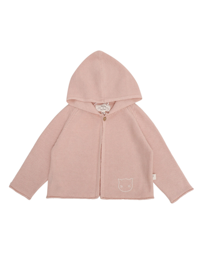 Teddy & Minou Knitted Sweater For Girls In Multi