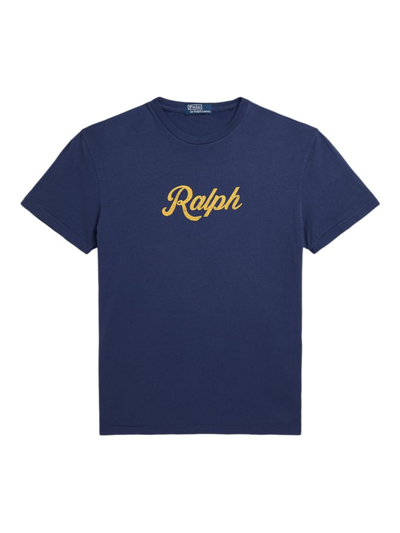 Shop Polo Ralph Lauren Men's Ralph Cotton T-shirt In Dark Cobalt