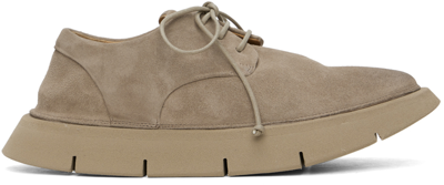 Shop Marsèll Taupe Intagliata Derbys In 201 Clay