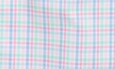 Shop Izod Kids' Palm Island Long Sleeve Shirt In Blue/ Light Pink Multi