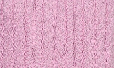 Shop Vero Moda Festina Cable Knit Tank In Prism Pink
