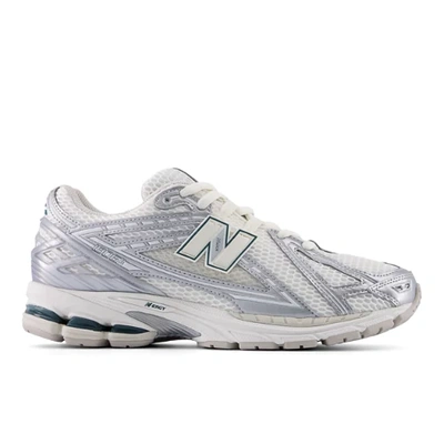 Shop New Balance Unisex 1906r Sneakers In Grey/white/green