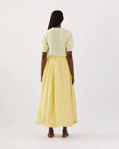 Shop Rejina Pyo Flora Skirt In Yellow