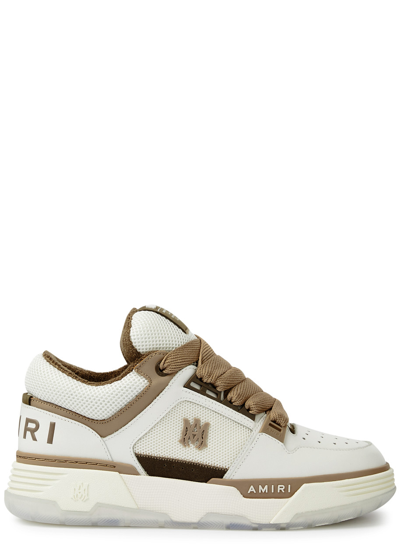 Shop Amiri Ma-1 Panelled Mesh Sneakers In White
