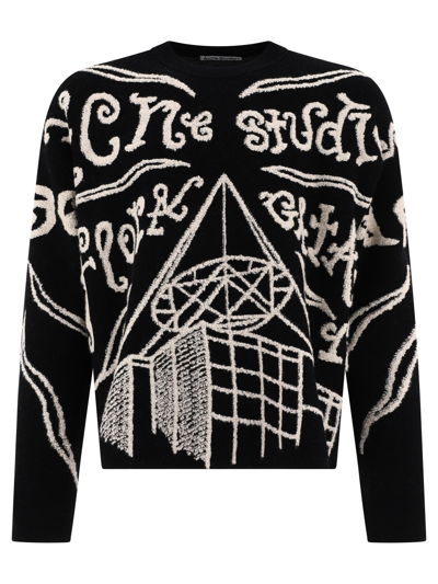 Shop Acne Studios Embroidered Sweater