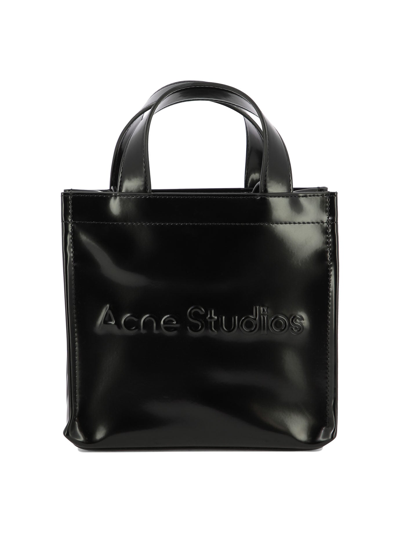 Shop Acne Studios Logo Mini Shoulder Bag