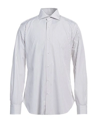 Shop Barba Napoli Man Shirt White Size 17 ½ Cotton