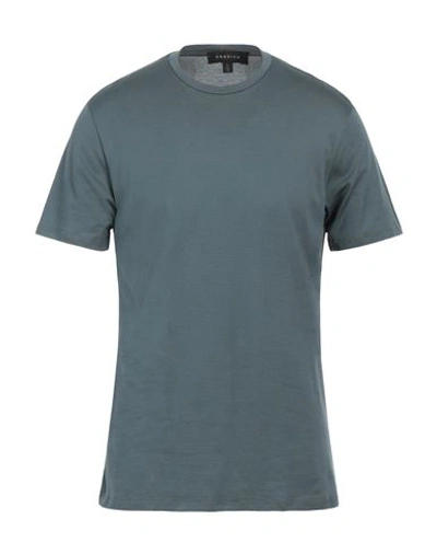 Shop Donvich Man T-shirt Grey Size S Cotton