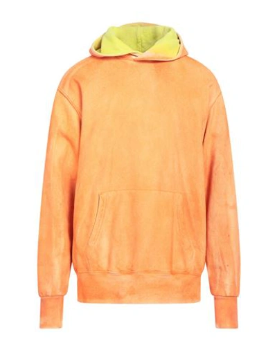 Shop Not So Normal Man Sweatshirt Orange Size Xl Cotton