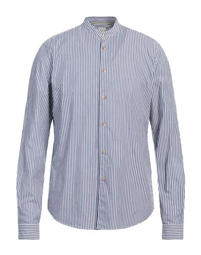 Shop Sali & Tabacchi Man Shirt Midnight Blue Size 16 ½ Cotton