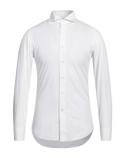 Shop Alessandro Gherardi Man Shirt White Size 15 Cotton