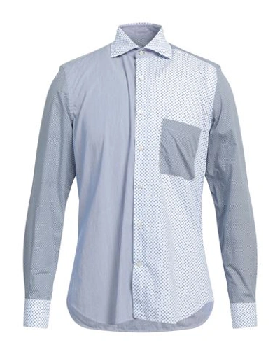 Shop Ghirardelli Man Shirt White Size 17 ½ Cotton