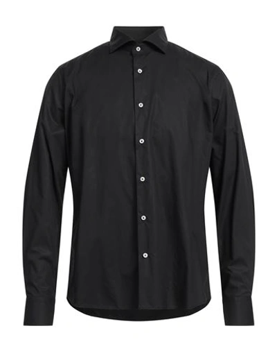 Shop Cavalli Class Man Shirt Black Size 15 ¾ Cotton