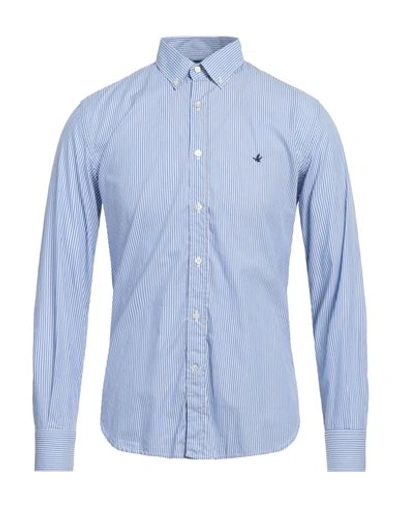 Shop Brooksfield Man Shirt Light Blue Size 15 Cotton