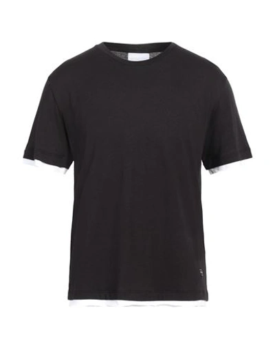 Shop Gaelle Paris Gaëlle Paris Man T-shirt Black Size L Cotton, Modal
