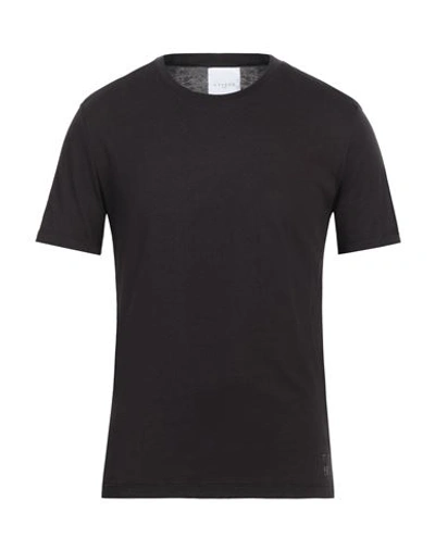 Shop Gaelle Paris Gaëlle Paris Man T-shirt Black Size Xl Cotton, Modal, Polyester