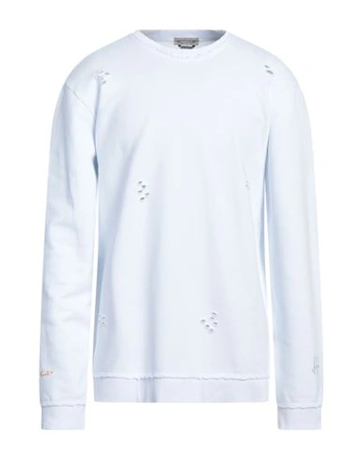 Shop Daniele Alessandrini Homme Man Sweatshirt White Size Xxl Cotton