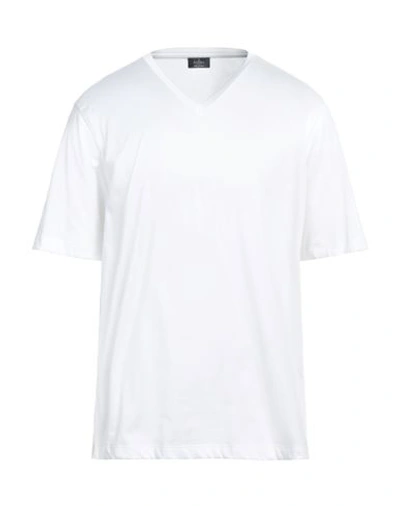 Shop Barba Napoli Man T-shirt White Size 48 Cotton
