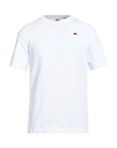 Shop Robe Di Kappa Man T-shirt White Size Xxl Cotton
